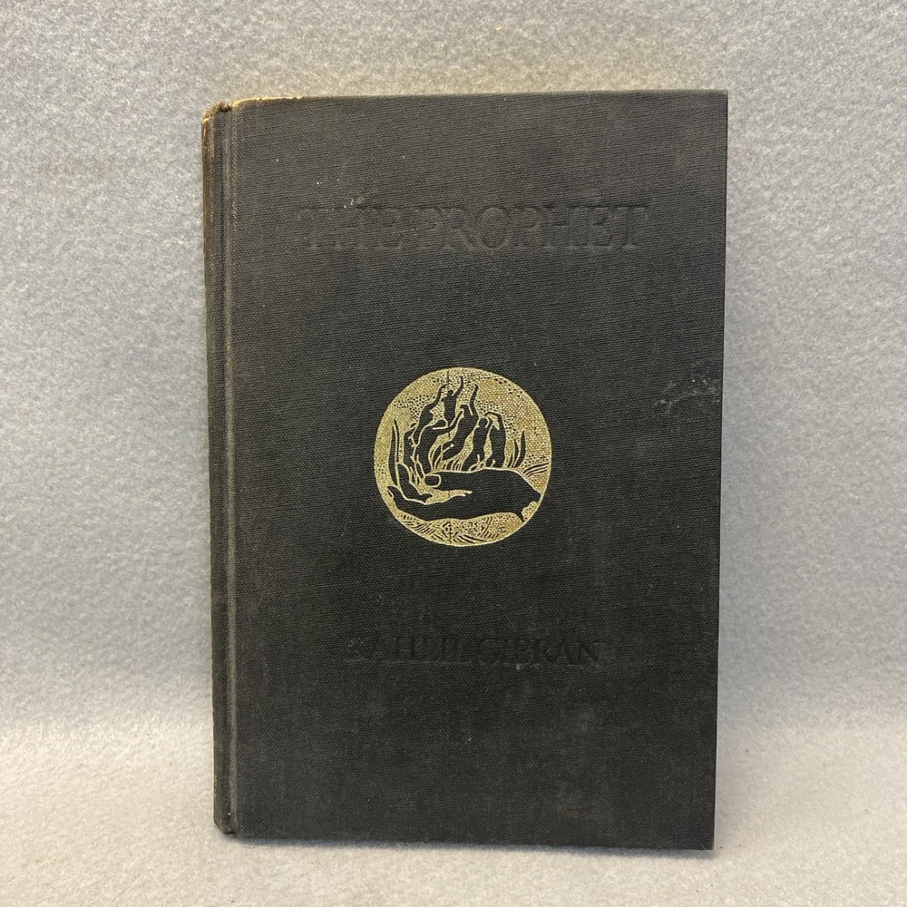 Kahlil Gibran THE PROPHET 81st Printing 1968 Hardcover